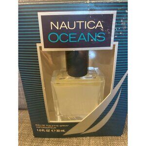 Nautica Oceans Eau de Toilette Spray 1.0 fl. oz. New in box, discontinued, RARE.